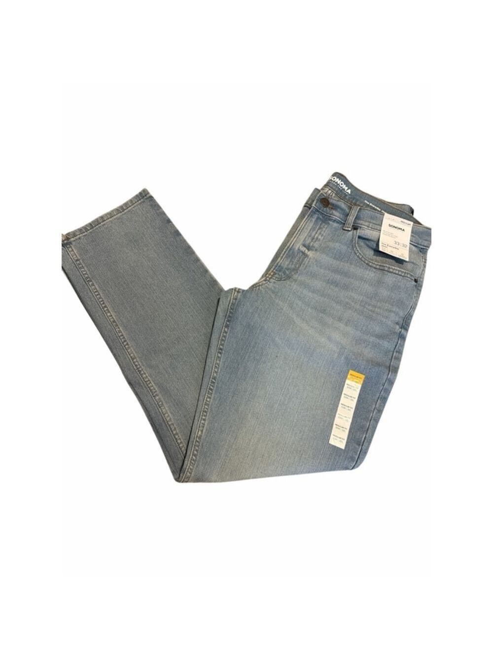 Sonoma Goods For Life Men's Everyday Jean - 33x32 BNWT Light Wash